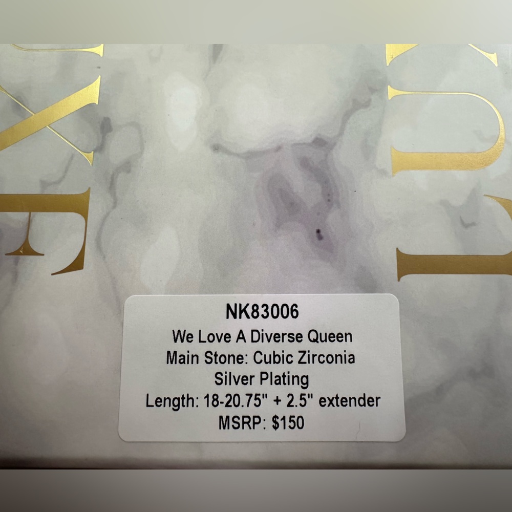 We Love A Diverse Queen Luxe Layer 2025 Necklace - Picture 5 of 6